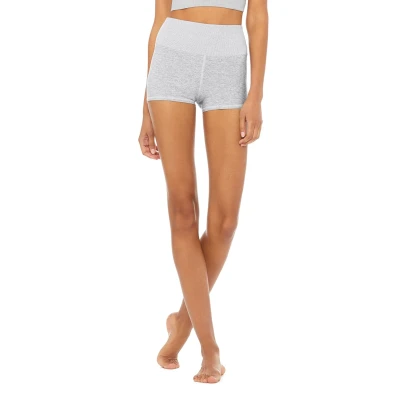 Alo Yoga | Alosoft Aura Short in Zinc Heather